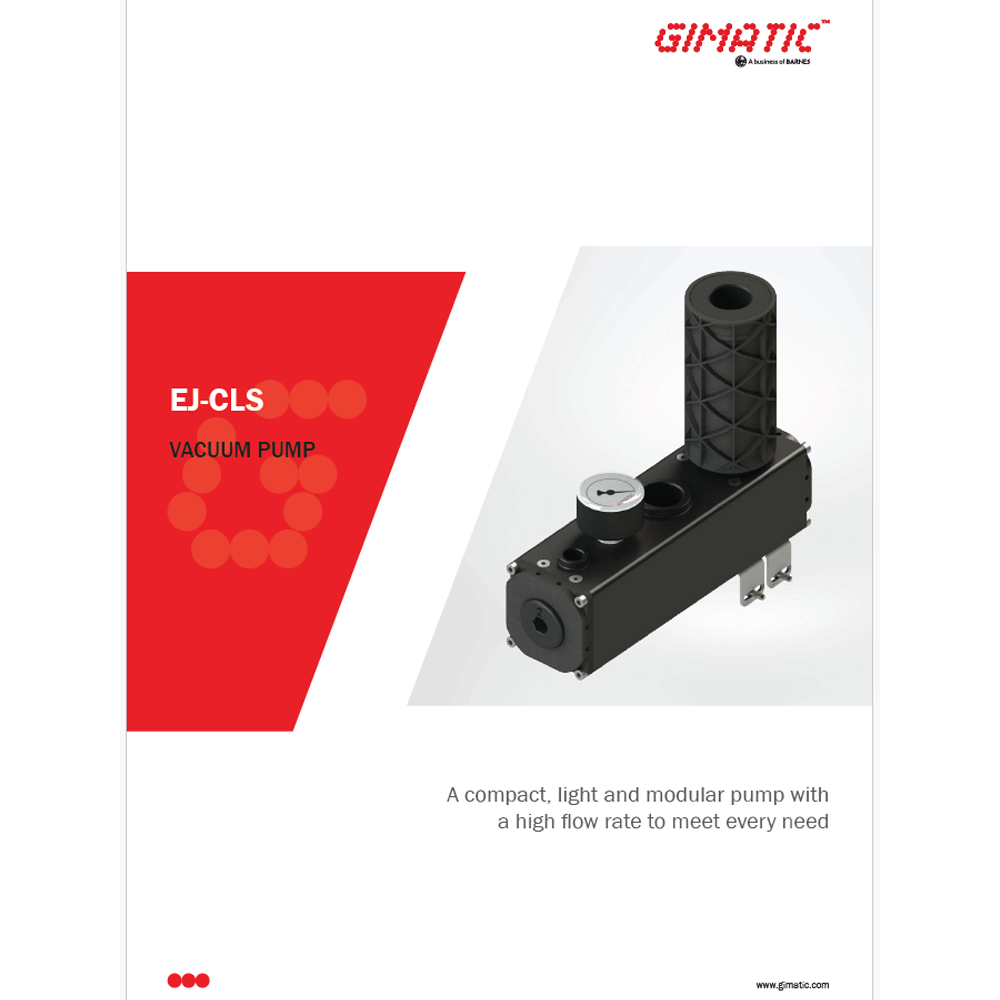 GIMATIC VACUUM PUMPS - KC TPS
